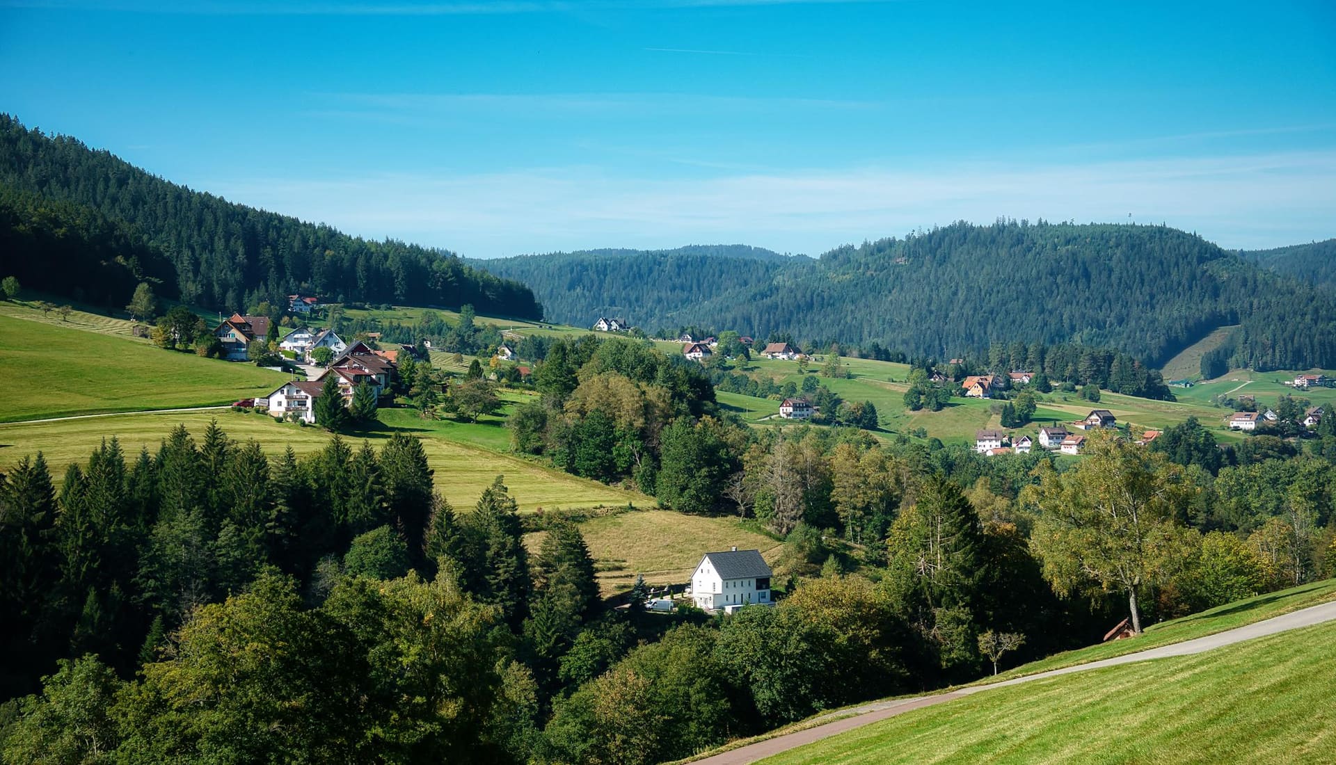Lörrach – Landschaft am Fuss des Schwarzwalds